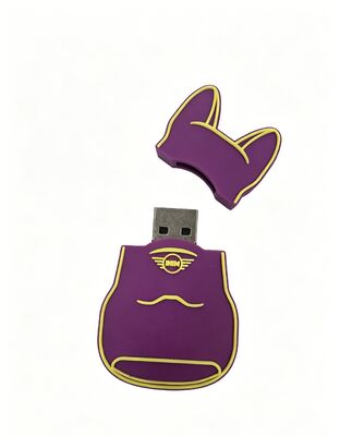 MINI Logo Buka Cetakan Dengan USB Dengan Logo Disesuaikan Yang Dibuat Bersama Dengan Cetakan PVC Yang Membuat Proses Produksi Berkelanjutan
