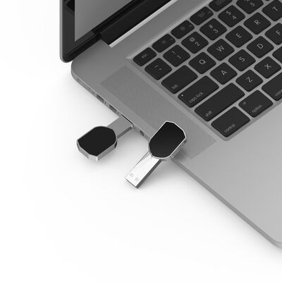 Dengan Logo Laser Berwarna Led Di Usb Face USB Drive Dengan Fungsi Mengunggah Data Disesuaikan Untuk Hadiah Perusahaan