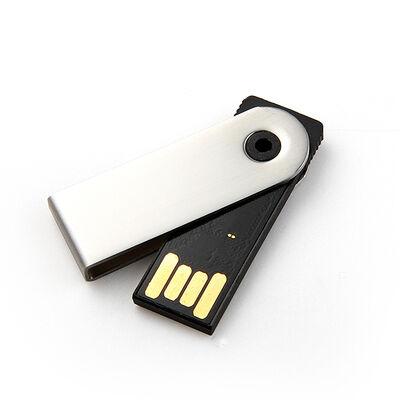 USB 2.0 Dan USB 3.0 Metal USB Flash Drive Model Mini Baterai Ringan Daya tahan Portable Storage Rotatable USB Flash Drive
