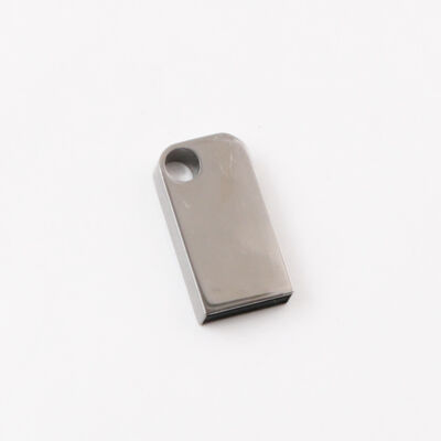 Mini Usb Flash Drive Dengan Lubang Dapat Menempatkan Gantungan Kunci Logam Usb Flash Drive Dapat Disesuaikan Logo Laser