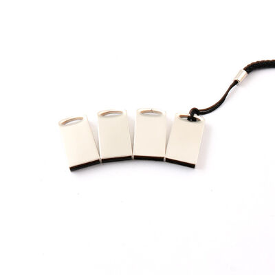 Usb Logam Dengan Gantungan Kunci Logam Usb Flash Drive Logo Laser Ikuti Desain Khusus