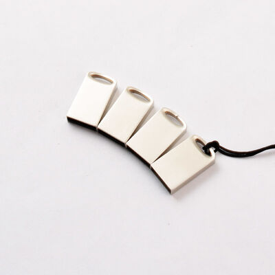 Usb Logam Dengan Gantungan Kunci Logam Usb Flash Drive Logo Laser Ikuti Desain Khusus