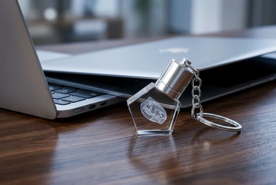 Berbentuk Botol Kristal Usb Flash Drive 3.0 Kecepatan Transfer Cepat Desain Tahan Lama Kristal Dapat Ukiran Logo