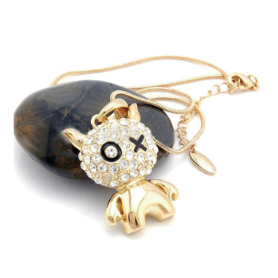 Kalung Berbentuk Kucing Stik USB Logo dan Memori Khusus Sangat Cocok Untuk Hadiah Liburan