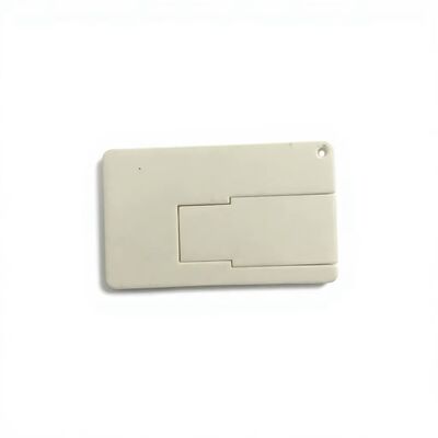 Kartu kredit MINI tahan guncangan dan tahan air USB Stick Metal Plastik Dukungan Mengunggah Data Daya tahan USB portabel untuk manajemen data