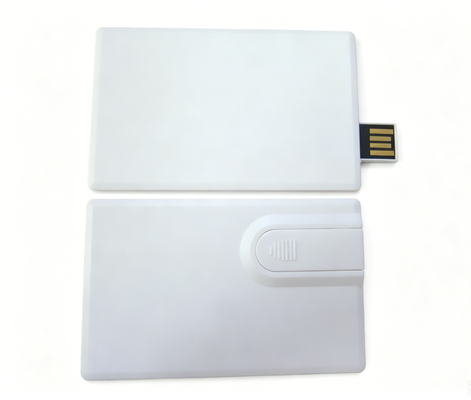 Flashdisk Kartu Kredit 64GB 128GB Dengan Cetakan Artwork Penuh Warna Dua Sisi, Ideal Untuk Konferensi dan Promosi Bisnis