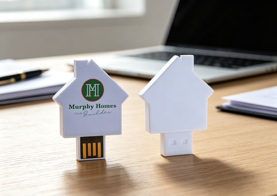 Hadiah kartu kredit memori usb dengan kartu berbentuk rumah usb flash drive palstic usb flash drive