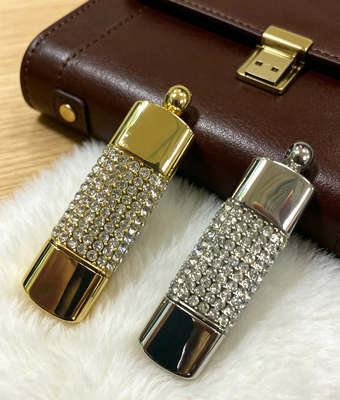 Flash Drive USB Kristal Transparan Bening Menawarkan Kecepatan Transfer Data Hingga 5 Gbps Perangkat Penyimpanan Portabel Tahan Air Hadiah Wanita