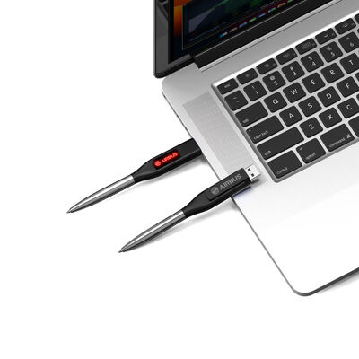 Flash Drive USB Pena Memori Grade A dengan Plug and Play dan Sertifikasi CE/ROHS/FCC