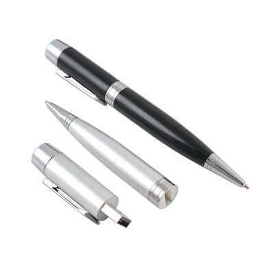 Flash Drive USB Pena Bersertifikat CE ROHS FCC dengan Kompatibilitas USB 2.0 dan USB 3.0 - Pena dan Flash Drive Fungsi Ganda