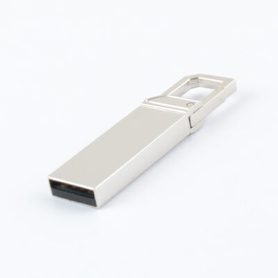 Dukungan Pengaturan Kata Sandi USB Flash Drive Logam dengan Kecepatan Tulis USB 2.0 8 hingga 15MB/dtk untuk Penyimpanan Data Tahan Lama