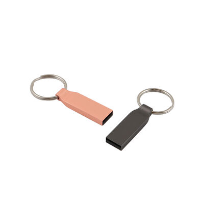 Flash Drive USB Metal Bersertifikasi FCC Tahan Air dengan Kecepatan USB 3.0 untuk Penyimpanan Data Aman