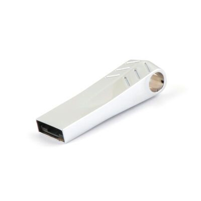 Perangkat Penyimpanan Portabel Tahan Lama USB Flash Drive Logam Ringan 15 Gram Kompatibel dengan Windows untuk Transfer Data Cadangan