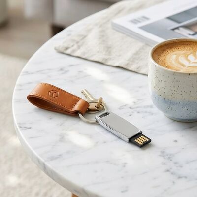 Flash Drive USB Cetak Logo atau Laser Terbuat dari Bahan Plastik Mendukung Kustomisasi Logo Solusi Penyimpanan Data Ringan