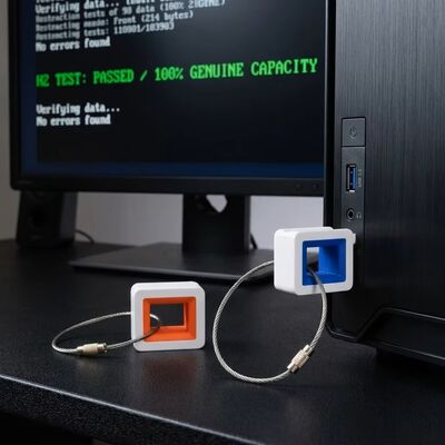 Pilihan memori USB 3.0 128GB berbahan plastik putih hitam biru merah cocok untuk aplikasi transfer data berkecepatan tinggi