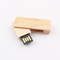 2.0 Memori USB Kayu Maple Berkecepatan Tinggi Ce Fcc Rohs H2 Test Lulus