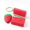 PVC Open Mold Cute USB Stick Semangka Strawberry Berbentuk Cokelat