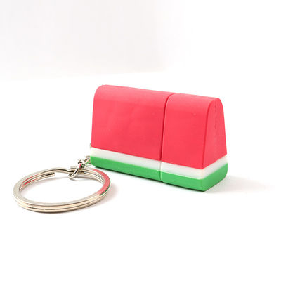 PVC Open Mold Cute USB Stick Semangka Strawberry Berbentuk Cokelat