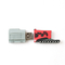 8M/s 2D Soft Custom Printed USB Drives 256GB Hadiah Untuk Iklan