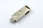 Laser Logo Silver 2.0 OTG USB Flash Drive 64GB 15MB/S untuk android