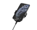 10W Car Phone Mount Wireless Charger Lapisan Plastik ABS Logo OEM
