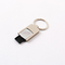 2.0 Logam USB Flash Drive UDP Flash Chip Tubuh Perak Dengan Gantungan Kunci