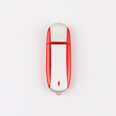 Plastik PCBA 2.0 / 3.0 Aluminium USB Flash Drive Transparan Di Dalam Tubuh