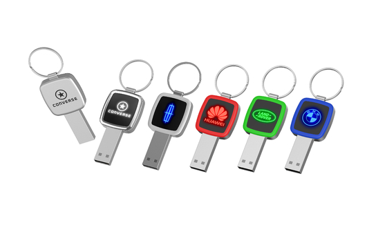 Saat Membaca Lampu LED Akan Mengkilap Crystal USB Stick 32GB 64GB 128GB
