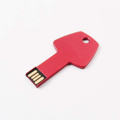 2.0 32GB 64GB 128GB Kunci Logam USB Flash Drive Sesuai Dengan Standar Eropa 50MB/S