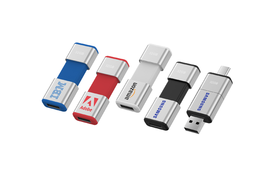 Flashdisk Tipe C Kecepatan Cepat Mudah Fleksibel 64GB 128GB 256GB