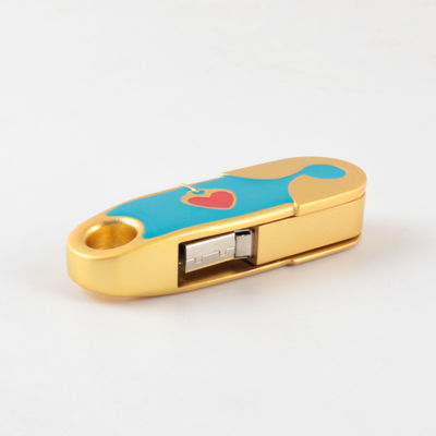 Heart LOGO 3.0 Usb Flash Drive, 512GB 1TB Promosi Usb Memory Sticks 100MBS