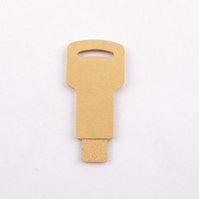 Jerami Dan Plastik 128gb Flash Drive, Bahan Daur Ulang Usb 2.0 Memory Stick