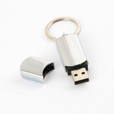 Metal Shiny Body USB Flash Drive 3.1 70MB/Detik 256GB 512GB 1TB Dengan Cincin