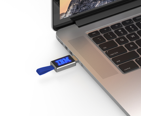 Metal Usb Memory Stick 2.0 Engraving Logo Dengan Lampu LED Saat Membaca Di Komputer