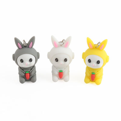128GB 256GB Kelinci Berbentuk Pvc 3.0 USB Flash Drive Desain Disesuaikan