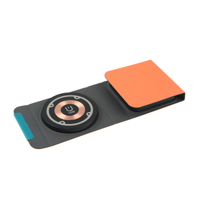Pengisi Daya Nirkabel Cepat FCC 3 In 1 Bentuk Magnetik Dapat Memvisualisasikan Pengisi Daya Nirkabel Kumparan
