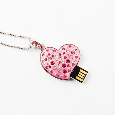 Diamond 32GB 64GB 2.0 Usb Stick Crystal Flash Drive Memori penuh