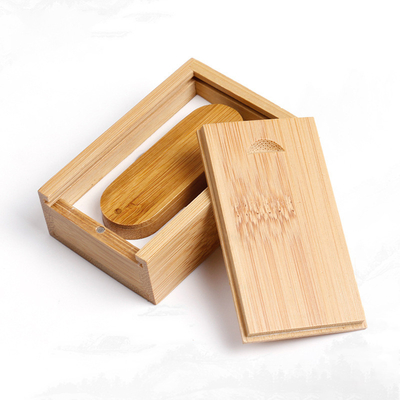 USB Flash Drive Kayu Alami 2.0 3.0 Kecepatan Cepat 30MB/D 64GB 128GB