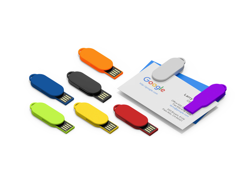 Bekerja Cerah Cahaya LED Crystal USB Drive Dengan Windows / Mac / Linux Kompatibilitas