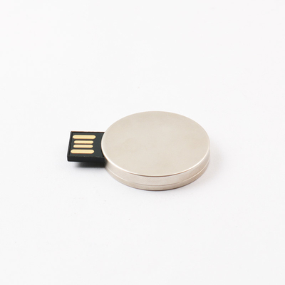 Logo Laser Metal USB Memori di Perak dan Warna Disesuaikan