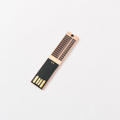 Dukungan Kata Sandi Setup Metal USB Flash Drive Shockproof Ya Laser Logo