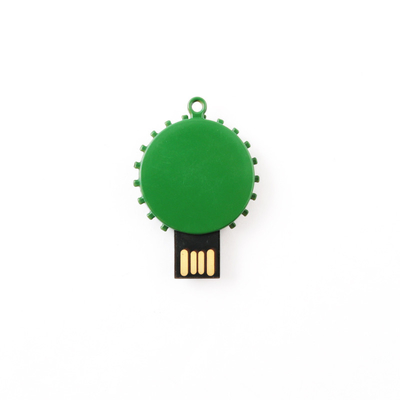 Silver Metal USB Flash Drive Tulis 8-15MB/s Kecepatan Tulis Tinggi