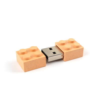 Eco Friendly Daur Ulang USB Stick Plug And Play USB 2.0 8-15MB/S Memori Stick