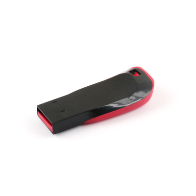 Memori usb plastik bermerek khusus 128GB Memori kecepatan tinggi USB 3.0