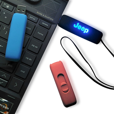 Plastik USB 3.0 Flash Drive Storage Stick Rentang suhu -50.C - 80.C