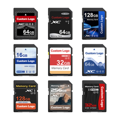 Black Memory Card Profesional Menulis Kecepatan 3.0 20mbps Flash Test Beache32