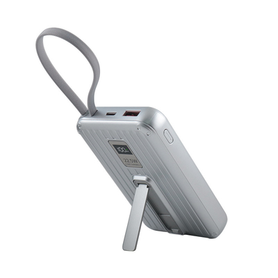 Power Bank Putih Portable dengan kotak manual kabel aksesori dan 38.3 Lulus
