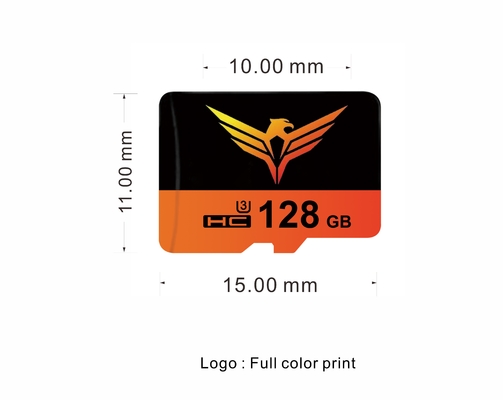 Disesuaikan Micro SD untuk Kamera Flash Test Beache32 Menulis Kecepatan 3.0 20mbs Dukungan USB Case oleh OEM