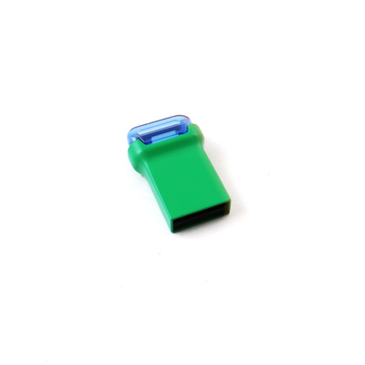 USB Flash Drive Mini Usb 3.0 Logam Warna Hijau Persegi Panjang Dengan Chip Flash Kelas A