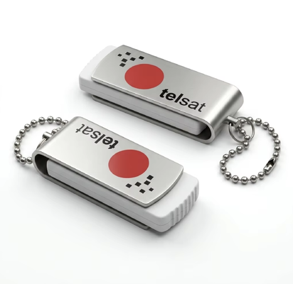 Memori USB plastik yang menyediakan penyimpanan data selama 10 tahun Cocok untuk profesional dan transfer data USB plastik dengan gantungan kunci